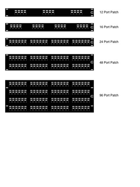 Fiber Patch Panel Visio Stencil - proofolpor