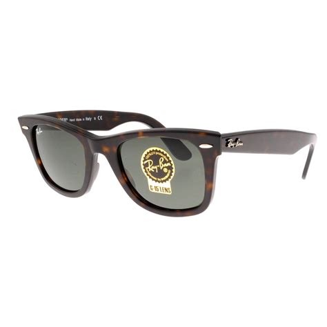 Ray-ban Ray Ban Wayfarer Sunglasses Tortoise Shell in Brown for Men | Lyst