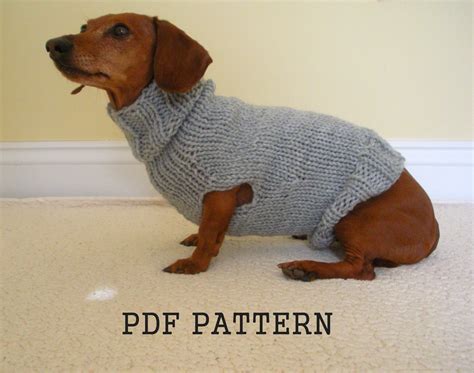 Dog Sweater Free Crochet Pattern | 7thongs