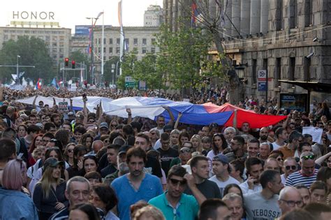 Serbia's president promises early election amid large protests against ...