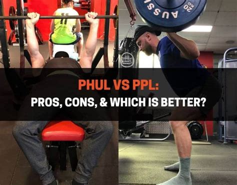 PHUL vs PPL: Pros, Cons, & Which Is Better? | PowerliftingTechnique.com