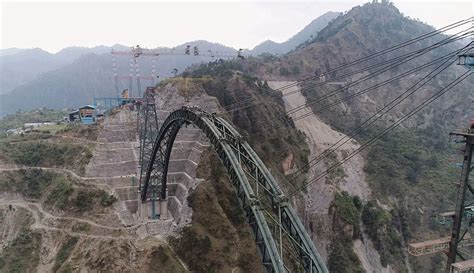 Chenab Bridge: Indian Railways completes arch closure of World's Highest Railway Bridge, Chenab ...