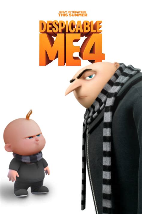 Despicable Me 4 (Possible Poster Design) by OnlyOnNetflix on DeviantArt