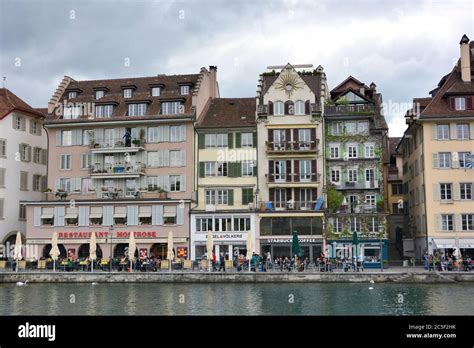 Old town, Lucerne, Luzern, Switzerland, Schweiz, Suisse, Svájc, Europe ...