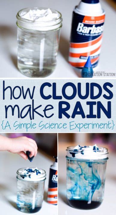 How to Make A Rain Cloud In A Jar : DIY Simple Science Experiment - Sad ...