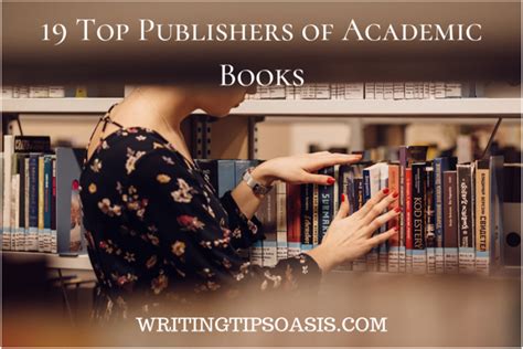 19 Top Publishers of Academic Books - Writing Tips Oasis