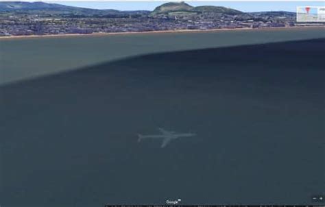 Plane Spotted Under the Sea on Google Earth, But it's Not What it Seems ...