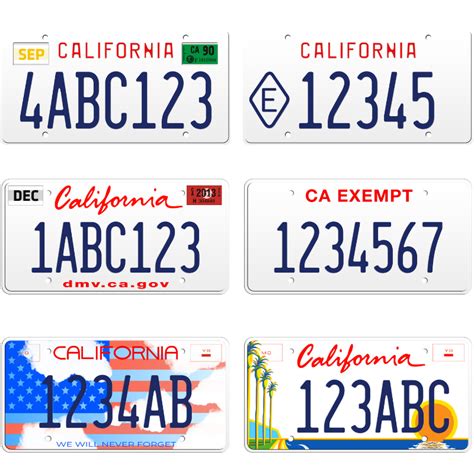 Custom Personalized California License Plates | California License Plate