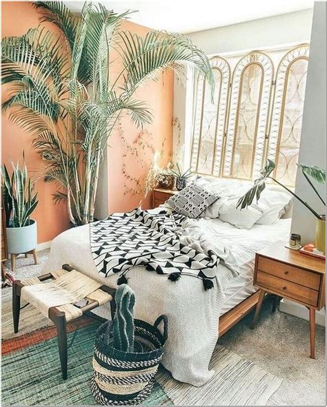 funky bohemian bedroom - Google Search | Bohemian bedroom design, Modern bohemian bedroom, Home ...