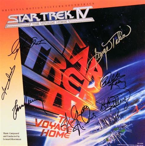 Star Trek IV (The Voyage Home) Original Soundtrack, Leonard NimoyROCK ...