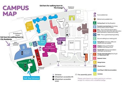 New York University Campus Map - Map