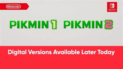 Pikmin 1 and 2 HD Remasters Are Available Now on Nintendo Switch