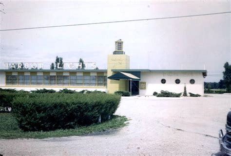 Then & Now: Former Harbor Lights Supper Club, Galesburg, Ill. The Art Deco building was designed ...