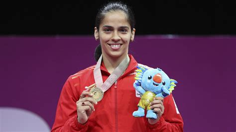 CWG 2018: Saina Nehwal strikes gold on final day, India finish with 66 ...