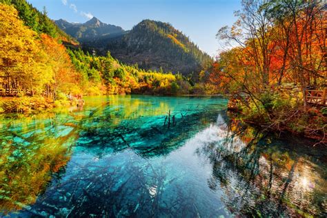 El lago de las Cinco Flores, un tesoro de la naturaleza en China - Mi Viaje