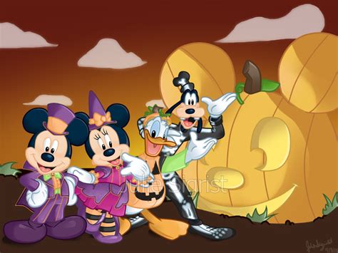 angelbutt's deviantART gallery | Halloween de mickey mouse, Dibujos animados de halloween, Arte ...