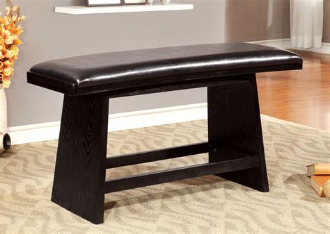 Hurley Counter Height Bench from Furniture of America (CM3433PBN) | Coleman Furniture