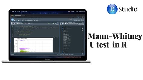 How to Perform Mann-Whitney U Test in R, RStudio