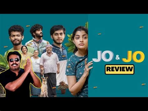 Jo and Jo Movie Review in Tamil by Filmi craft Arun | Mathew Thomas ...