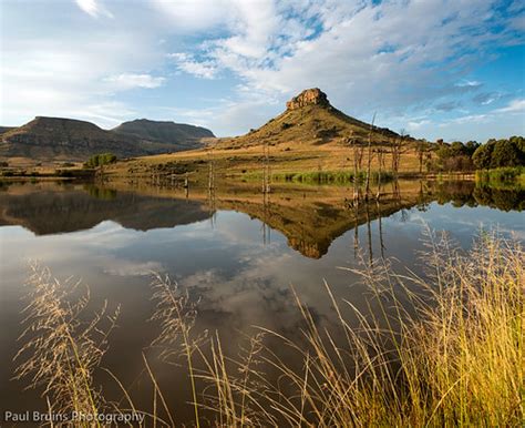 Fouriesburg Dam Reflections | Interesting clouds, warm late-… | Flickr