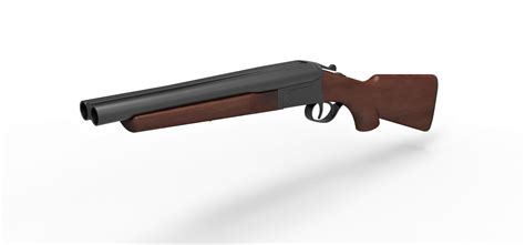 Shotgun gun boomstick 3D model - TurboSquid 1534501