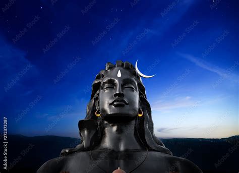 Adiyogi shiva statue coimbatore tamil nadu - Image Stock Photo | Adobe ...