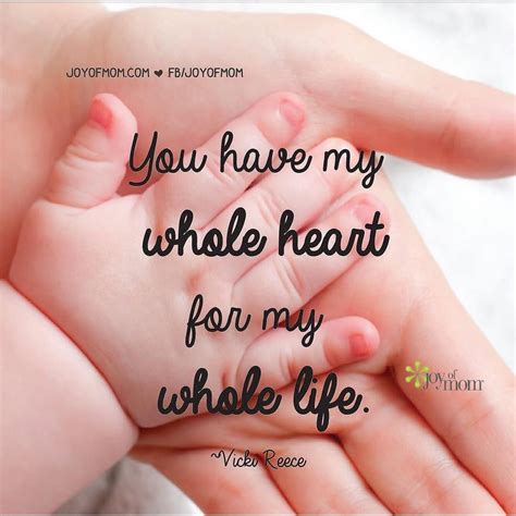 Joy of Mom on Instagram: ““You have my whole heart for my whole life.” – Vicki Reece 👼👶🏼👬💞🙋🏻 😍😘 ...