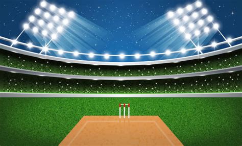 360+ Cricket Stadium Stock Illustrations, Royalty-Free Vector Graphics ...