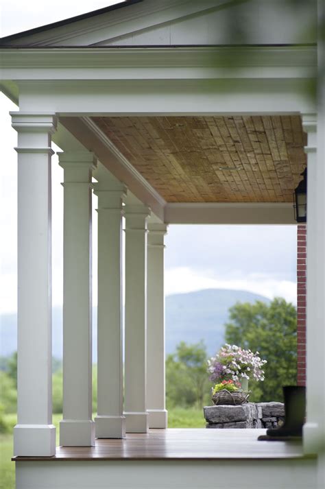 How Round Are Your Square Feet? - Connor Homes | Patio columns, Porch columns, House exterior