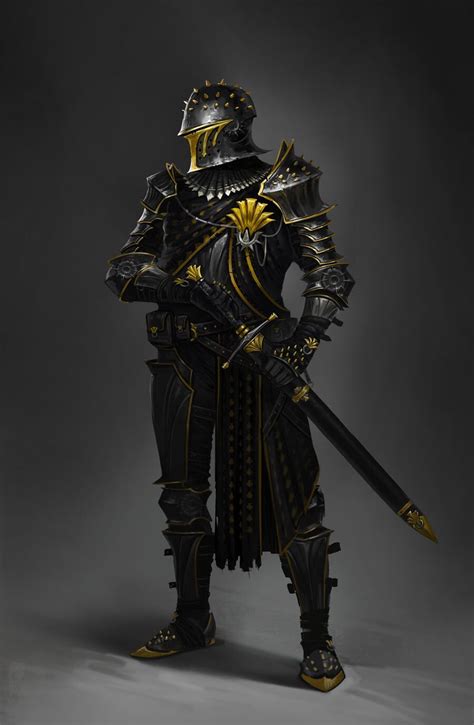 Black and gold, Vladimir Buchyk on ArtStation at https://www.artstation.com/artwork/GXbmB1 ...