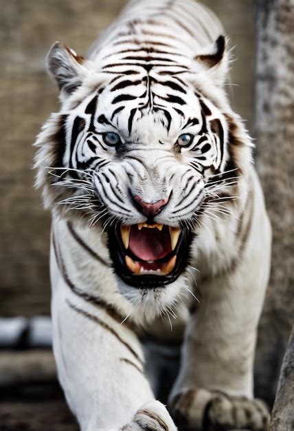 17,000+ White Tiger Roaring Pictures