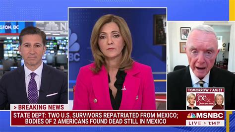 Barry R McCaffrey on Twitter: "MSNBC. 7 March. Mexico a very dangerous ...