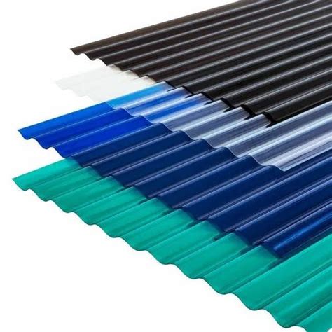 CityLite Tuflite Colored Corrugated Polycarbonate Sheet, 2 mm at Rs 73/sq ft in New Delhi