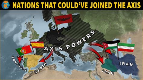 Who were the Nations that Almost Joined the Axis in WW2? - YouTube