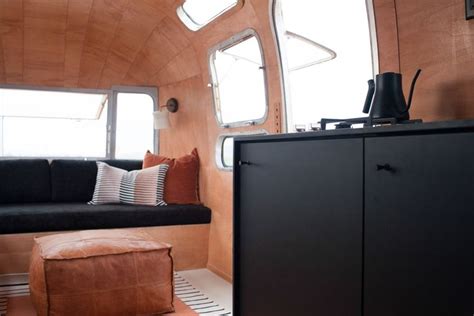 Airstream interior, Airstream living, Vintage camper remodel