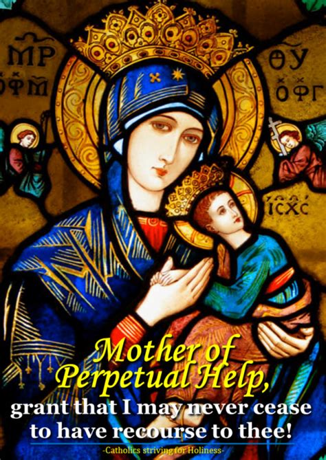 Novena to Mother of perpetual Help 1 | Catholics striving for holiness