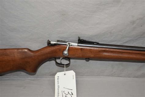 Winchester Model 68 .22 LR Cal Single Shot Bolt Action Rifle w/ 27" bbl [ blued finish starting to