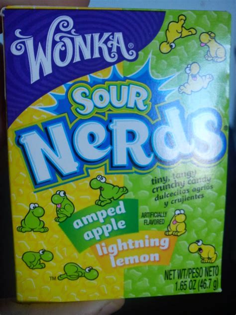 Fearless Eating: Nestle Wonka Sour Nerds Review