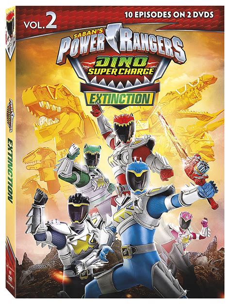 New Age Mama: Power Rangers Dino Super Charge Extinction Arrives on DVD 3/7