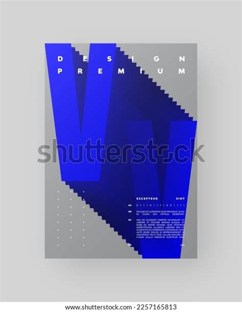 Abstract Posters Design Kit Vertical A4 Stock Vector (Royalty Free) 2257165813 | Shutterstock