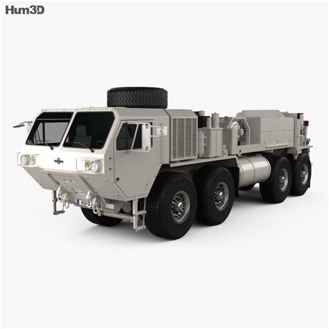 Oshkosh HEMTT M984A4 Wrecker Truck 2014 3D model - Military on Hum3D