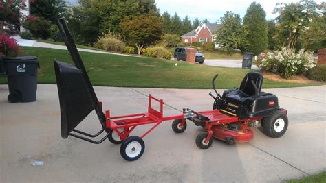 Wheelbarrow, Lawn mower trailer, Bobcat mowers