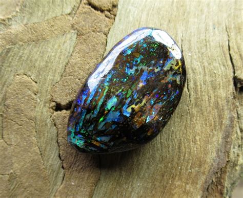 14.5cts,"BOULDER WOOD FOSSIL OPAL"