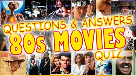 80s Movie Trivia Questions and Answers Included - YouTube