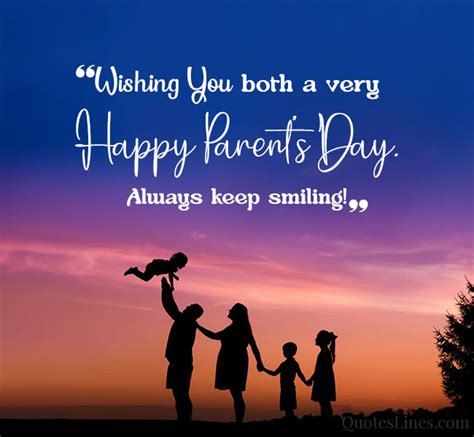 Happy Parents Day Quotes, Wishes & Images | QuotesLines