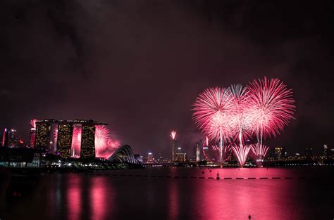 Free Images : night, city, river, cityscape, celebration, nightlife ...