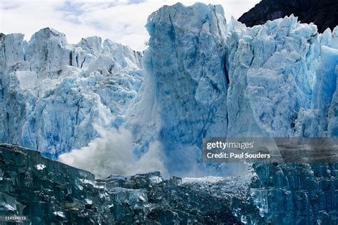 Icebergs And Dawes Glacier Alaska High-Res Stock Photo - Getty Images