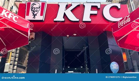 Yerevan, Armenia, May 2, 2023: KFC Fast Food Restaurant Logo. Kentucky ...