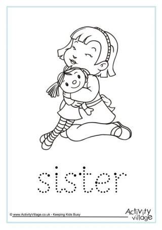 Sister Acrostic Poem Printable