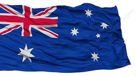 Isolated Australia Flag Union Jack Background, Realistic, Resolution ...